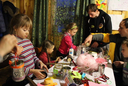 Праздники в кругу друзей и семьи в лагере Каникулы Души